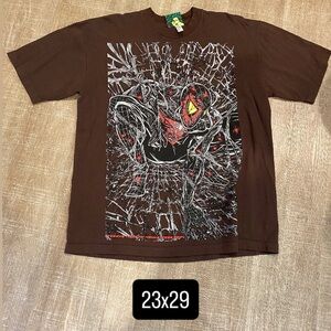 Nickystees Spiderman mocha men’s large